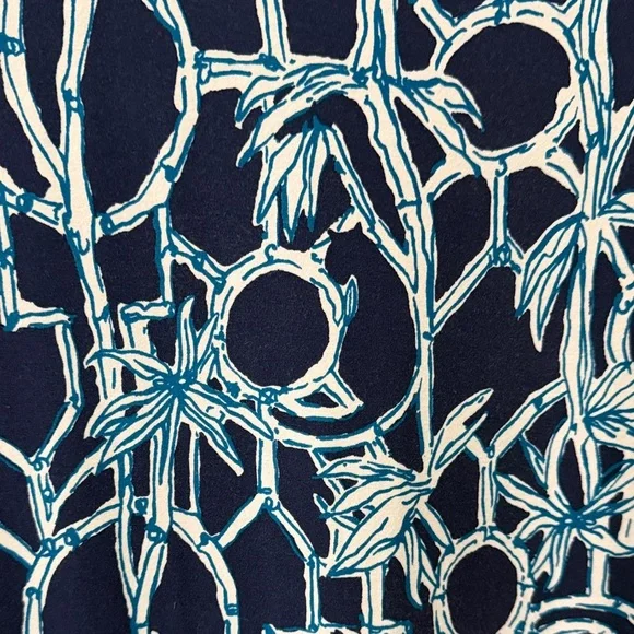 Lilly Pulitzer Blue and White Dress - Picture 4 of 7